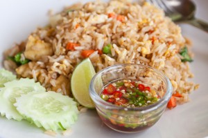 cooked to order, thai dishes, thai food, rice dish