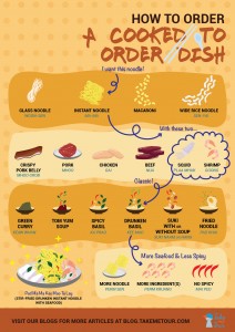 cooked to order meal, thai food, thai noodle, street food