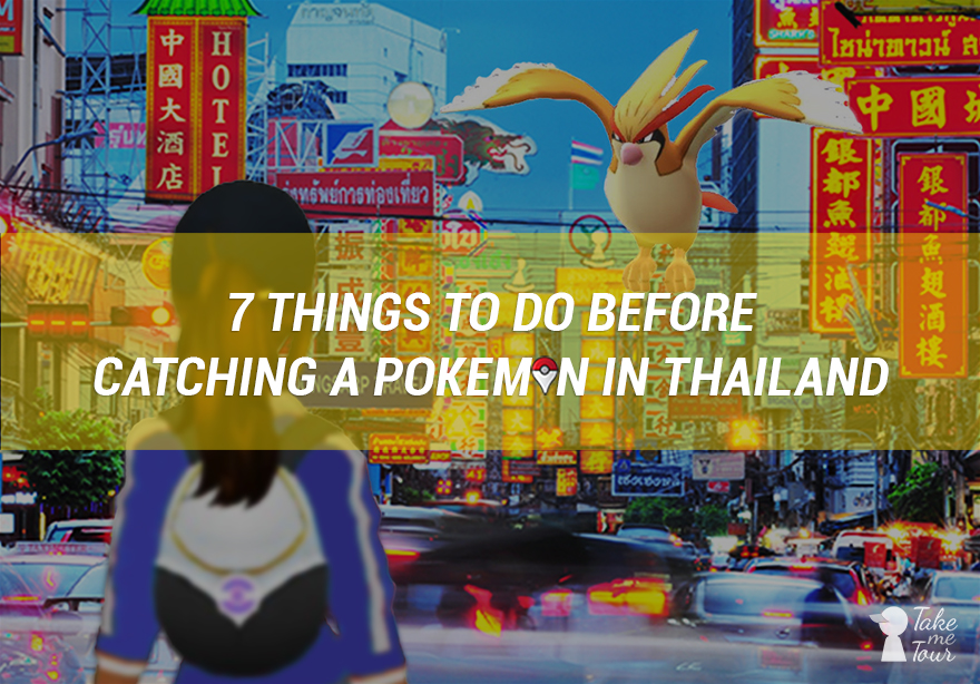 pokemon go in bangkok, pokemon go, bangkok, catching pokemon, pokemon in thailand