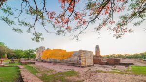 วัดชัยวัฒนาราม_พระนอน