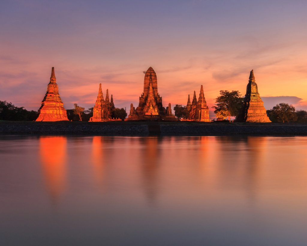 Wat Chaiwatthanaram in Ayutthaya