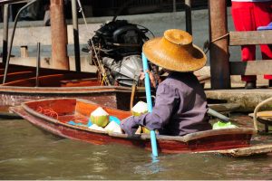 Bang Phli Floating Market near Bangkok